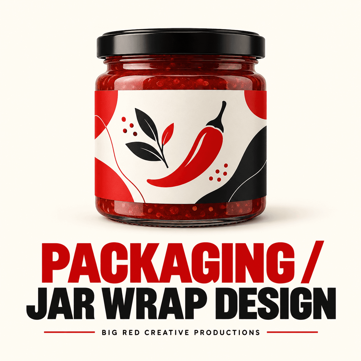 Packaging / Jar Wrap Design placeholder