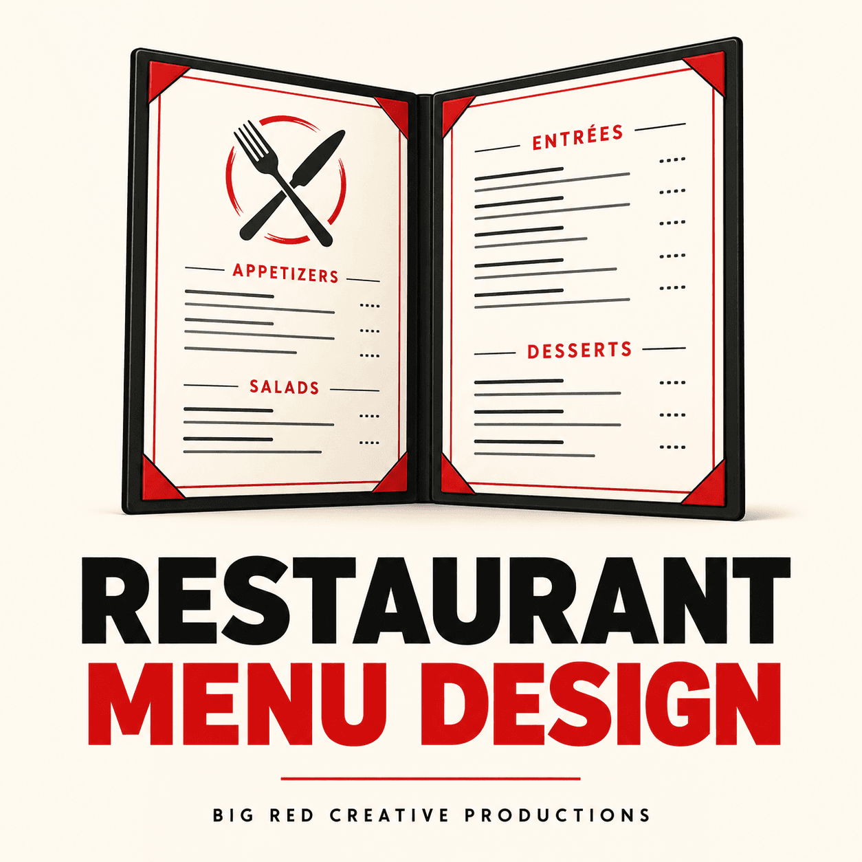 Restaurant Menu Design placeholder