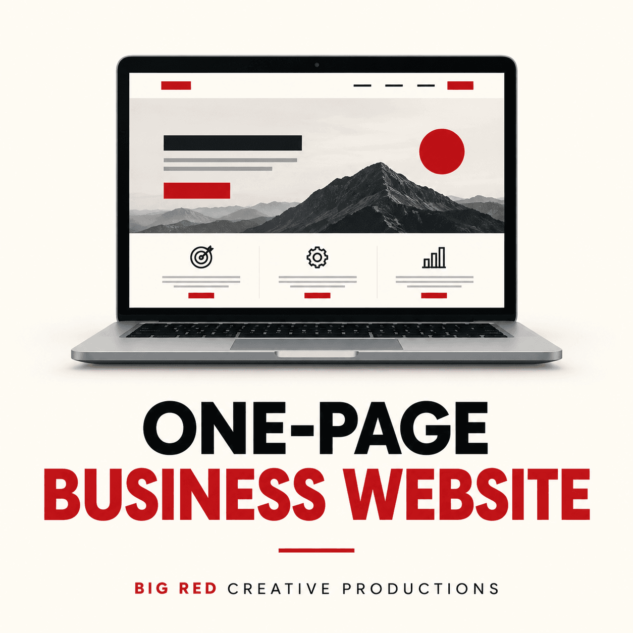 One-Page Business Website placeholder
