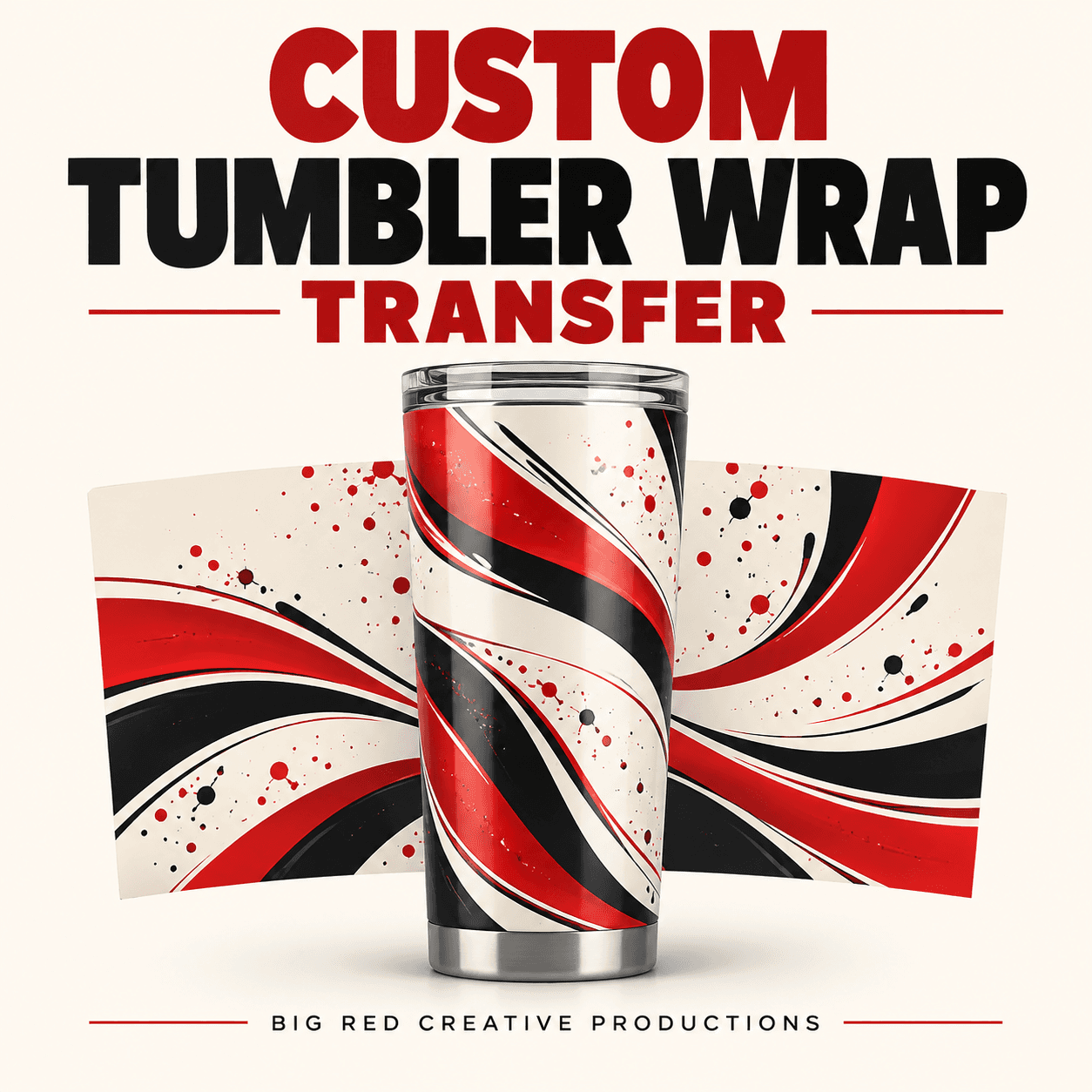 Custom Tumbler Wrap Transfer placeholder