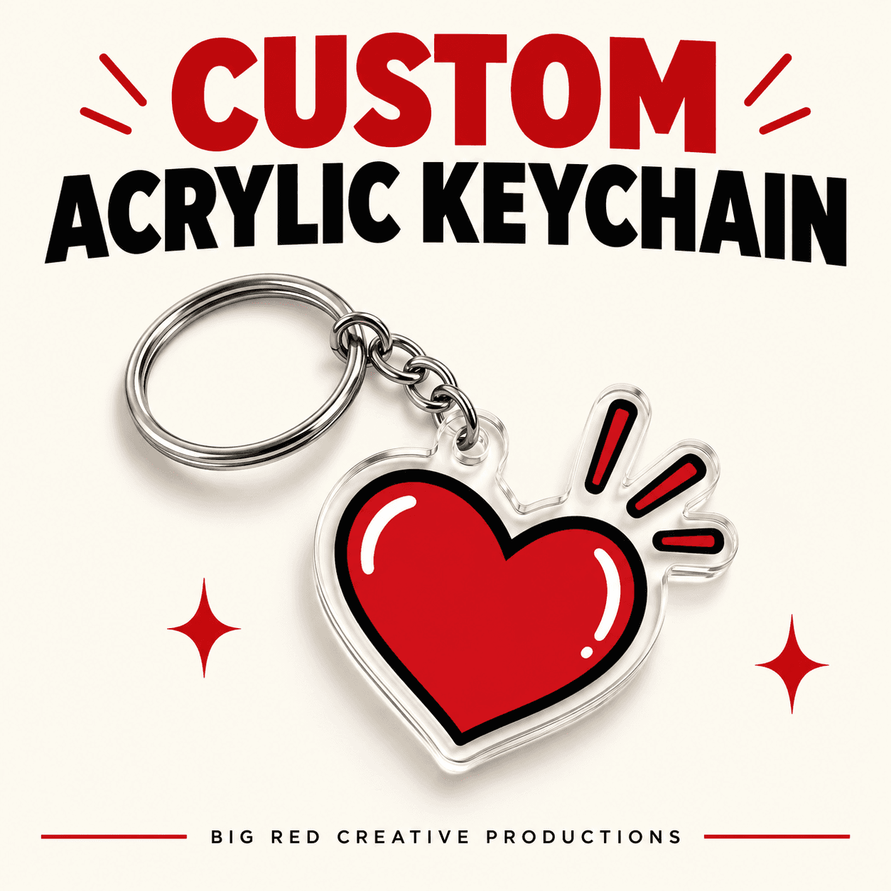 Custom Acrylic Keychain placeholder
