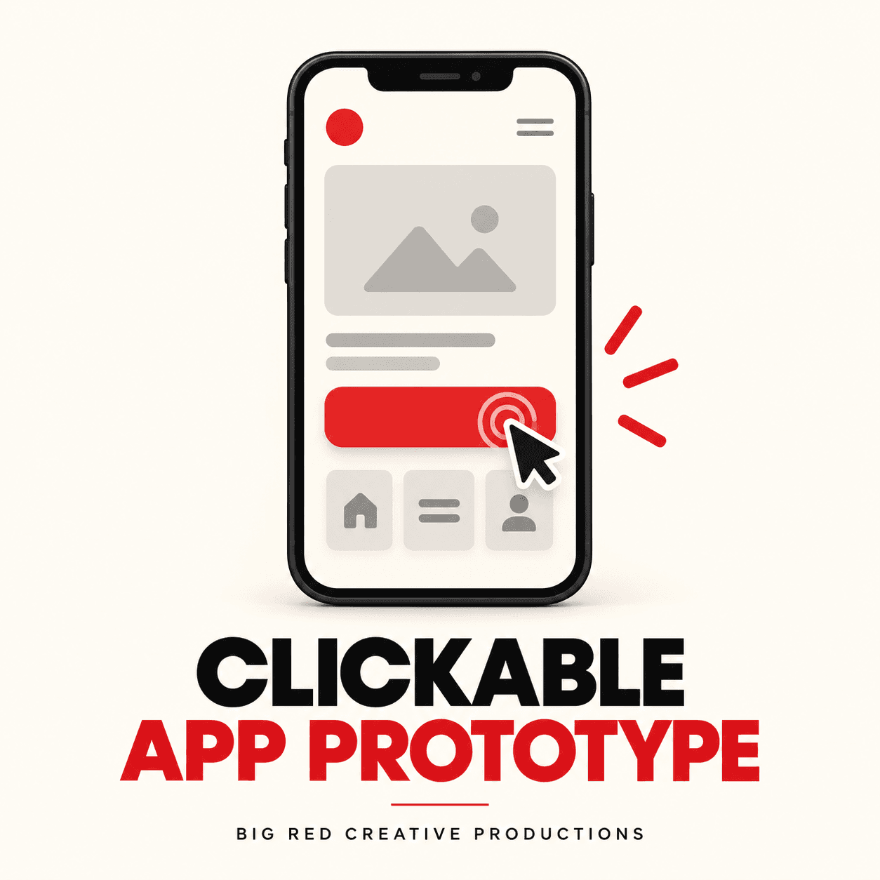 Clickable App Prototype placeholder