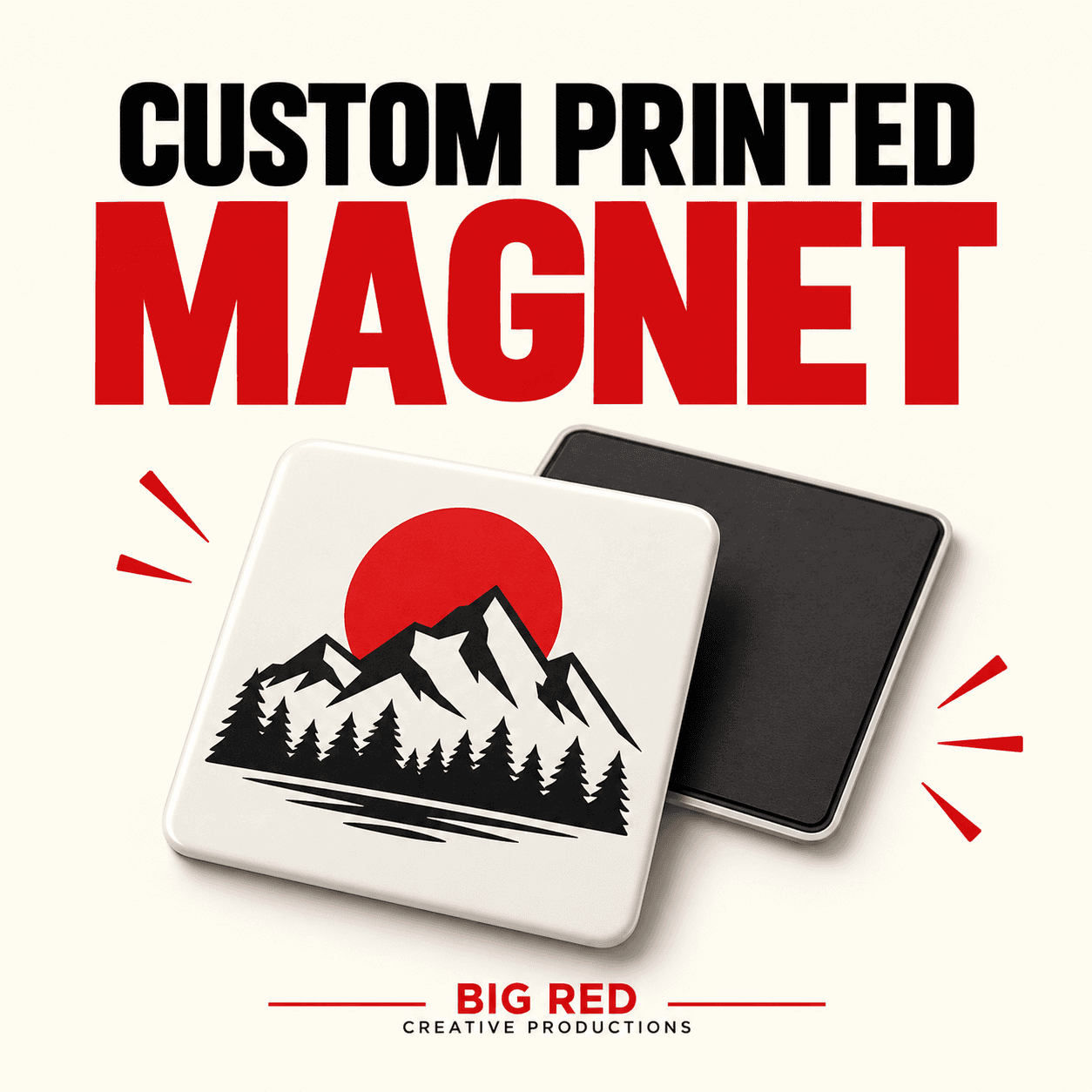 Custom Printed Magnet placeholder